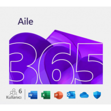 Microsoft 365 Aile - Elektronik Lisans - Yeni 6 Kullanıcılı